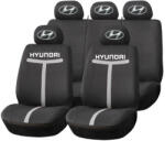AutoHelix MSA Set Huse Scaune Universale HLX1 Compatibile cu Fiat - Negru/Gri (TGRI5)