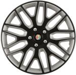 Autohelix MSA Set 4 Capace Roti 15 inchi (R15) Dakar Negru-Gri, Compatibile Cu Alfa Romeo (DKNG1)