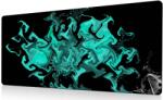 eR D L Mousepad profesional pentru jucatori, negru/turcoaz, 90x40cm, eR D L (00102) Mouse pad