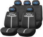 AutoHelix MSA Set Huse Scaune Universale HLX1 Compatibile cu Ford - Negru/Gri (TGRI6)