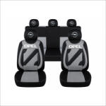 AutoHelix MSA Set Huse Scaune Universale Nero Gri Personalizate cu Opel (NER108820.12)