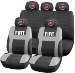 AutoHelix MSA Set Huse Scaune Universale HLX2 Compatibile cu Fiat - Negru/Gri (GROSG5)