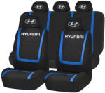 AutoHelix MSA Set Huse Scaune Universale Compatibile cu Hyundai - Negru/Albastru (HYU1.2)
