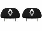 AutoHelix MSA Set 5 huse tetiere negre, pentru gama auto RENAULT (TET30.2)