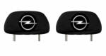 AutoHelix MSA Set 2 huse tetiere negre, pentru gama auto OPEL (TET22)