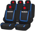 AutoHelix MSA Set Huse Scaune Universale Compatibile cu Suzuki - Negru/Albastru (Suz1.3)
