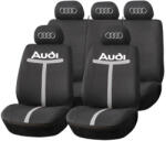AutoHelix MSA Set Huse Scaune Universale HLX1 Compatibile cu Audi - Negru/Gri (TGRI1)