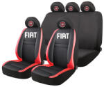 AutoHelix MSA Set Huse Scaune Universale HLX5 Compatibile cu Fiat - Negru/Rosu (GROSU5)