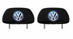 AutoHelix MSA Set 2 huse tetiere negre, pentru gama auto VOLKSWAGEN (TET28)