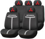 AutoHelix MSA Set Huse Scaune Universale HLX1 Compatibile cu Mitsubishi - Negru/Gri (TGRI10)