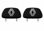 AutoHelix MSA Set 2 huse tetiere negre, pentru gama auto RENAULT NOU (TET31)