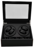 eR D L Cutie pentru intors ceasuri automatice , Watch Winder 4 spatii rotative si 6 spatii depozitare . eR D L (9851711)