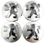 AUTOHELIX MSA Set 4 capace jante aliaj Peugeot 60mm 55853809, Argintiu, 16 inch (55853809)