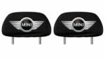 AutoHelix MSA Set 2 huse tetiere negre, pentru gama auto MINI (TET20)