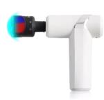 King Relax Mini pistol de masaj reincarcabil cu 5 trepte, fara fir, cu compresa calda si rece , King Relax , alb (SID74) Aparat de masaj
