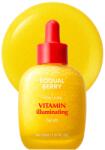 EQQUALBERRY Vitamin Illuminating Serum iluminator, Eqqualberry, Ser iluminator cu vitamina C si niacinamida, intareste bariera cutanata, hidrateaza cu ceramide si acid hialuronic, potrivit pentru toate tipurile d