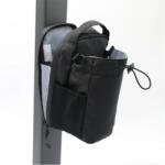 Arvada Geanta fitness Arvada Snap MagnetiPack, prindere magnetica, compartiment sticla, negru, 25x15x11cm (20468) Geanta sport