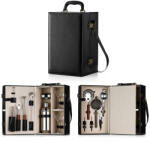 Arvada Set Cocktail Portabil Arvada® ShakerPro, 16 piesec, Otel Inoxidabil, cutie deosebita, multiple Accesorii Barman, Uz Casnic sau proferional, ideal cadou, negru (sid899)