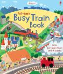 Usborne Pull-back Busy Train Book - Carte pentru copii 3+ ani, Usborne (9781409550341)