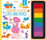 Usborne Fingerprint Activities Cats and Dogs - Carte pentru copii 6+ ani, Usborne (9781474967938)