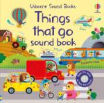 Usborne Things That Go Sound Book - Carte cu sunete pentru copii 12+ luni, Usborne (9781474990707)