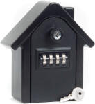 ASTRO Cutie pentru chei waterproof Astro, caseta exterior cu cod mecanic din 4 cifre, material aliaj zinc, dimensiuni 15 cm x 13.5 cm x 5, 5 cm, negru (sid579)