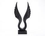 Ella Home Ro Statueta "Flight" Black din rasina (1936)