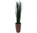 Ella Home Ghiveci cu Flori Artificiale, Big Green, Verde, 60cm - Verde, Plastic, 60cm (2354)