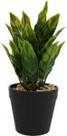 Aranjament Artificial, Verde, Plastic, 22Cm - Verde, Plastic, 22cm (2071)