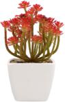  Aranjament Floral Artificial, Portocaliu, Plastic, 15Cm - Portocaliu, Plastic, 15cm (2098)