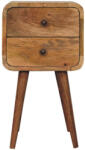 Artisan Furniture Noptieră curbată finisaj stejar mini (IN3262)