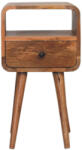 Artisan Furniture Noptieră curbată finisaj stejar mini (IN3314)