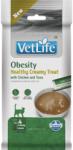 FARMINA Recompensă cremoasă pisici adulte supraponderale FARMINA Vet Life Obesity 4x15 g cu pui și ton