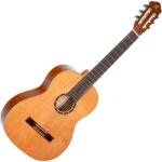 Ortega Guitars R122G 4/4 klasszikus gitár - Cédrus / mahagóni, magasfényű, natúr