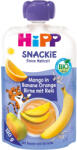 Hipp Bio Snackie gyümölcspüré mangóval, banánnal, naranccsal, körtével és rizzsel 1 éves kortól - 120 ml
