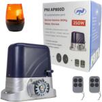 PNI AP800D kapunyitó automatika készlet, Motorral, Fotocellákkal, Távirányítóval, Villogólámpával, 230V, 1100 N tolóerővel, Legfeljebb 800 kg tolókapuhoz (PNI-KAP-800)