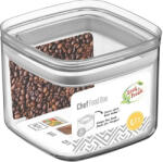 Fűszertartó Ételtároló doboz átlátszó szögletes 700 ml