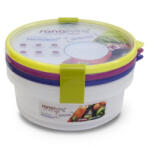 Omada Sanaliving Box Set 3x o18x6, 5cm/1L uzsonnás doboz