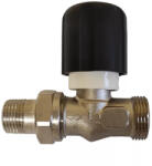 HERZ GP kézi radiátorszelep, egyenes, 1/2" x G3/4 (1553711)