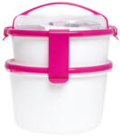 Omada Sanaliving Box Set 1L+1, 6L ebédtároló doboz lila