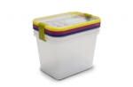 Omada Sanaliving Box Set 3x 19x14x13, 5cm/2, 1L ételdoboz