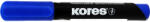 Kores Marker permanent albastru varf tesit Kores - Set 12 (KO20953)