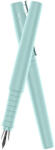 Faber-Castell Stilou Poly Pen Faber-Castell FC241011, penita F, Bleu caraibe (FC241011)