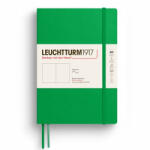Leuchtturm Caiet a5 velin coperta flexibila verde primavaratic Leuchtturm (LT372207)
