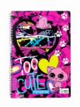 Mitama A4, kockás, 60 lapos, TooCute (62621-90075)