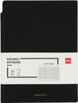 Deli Caiet birou a5 112 file 80g aritmetica coperta piele negru n141g Deli (DLEN141GP)