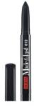 PUPA Made To Last Waterproof Eyeshadow 012 Extra Black creion de ochi lunga durata 1, 5 g