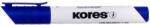Kores Marker whiteboard albastru varf tesit Kores - Set 12 (KO20853)