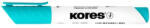 Kores Marker whiteboard turcoaz 3mm Kores - Set 12 (KO20839)