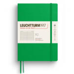 Leuchtturm Caiet a5 dictando coperta flexibila verde primavaratic Leuchtturm (LT372209)